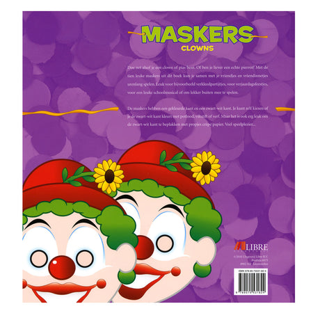 Maschere della Central Book House: clown