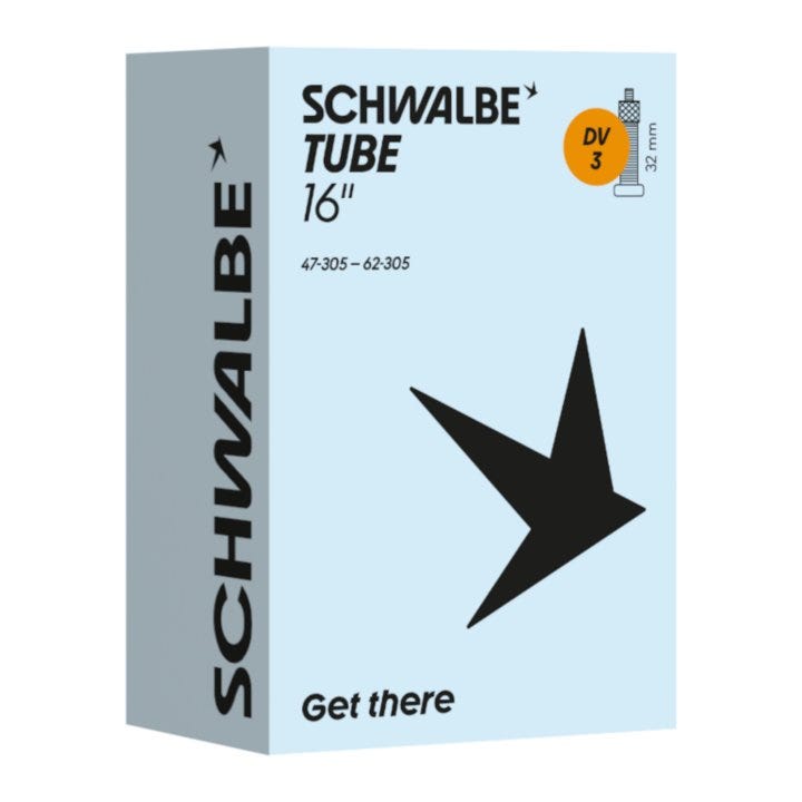 Schwalbe benelux b.v. Camera d'aria Schwalbe dv3 16 47 62-305 hv 32mm