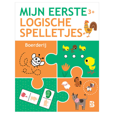 Editore standard i miei primi giochi di logica 3+ - fattoria