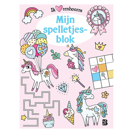 Blocco di gioco standard degli unicorni dell'editore