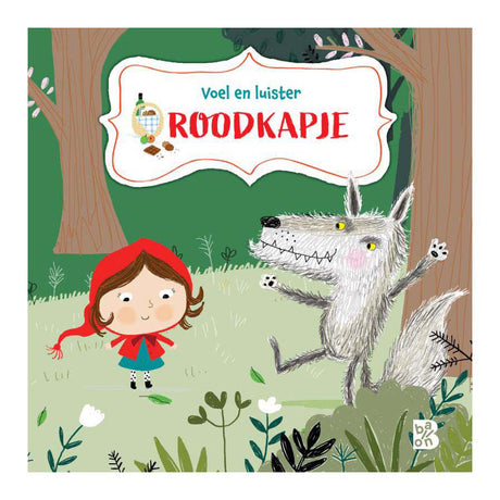 Vince il libro sonoro tattile Holland - Cappuccetto Rosso