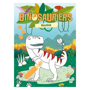 Blocco colore dinosauro editore standard