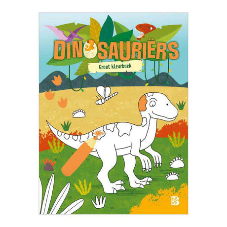 Dinosauri da colorare di grandi dimensioni per editore standard