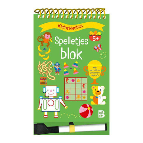 Blocco da gioco con pennarello 5+ 5+