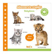 L'editore standard suona il libro: cuccioli di animali