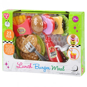Set da gioco Playgo per il pasto del ristorante hamburger.
