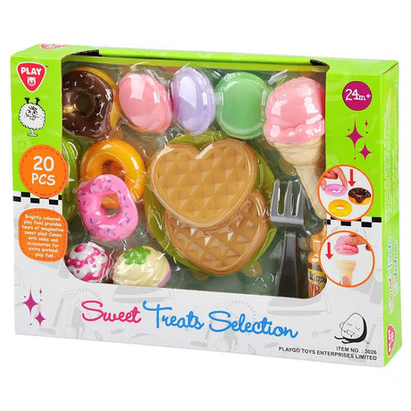 Set pasto gelateria Playgo 20 pezzi