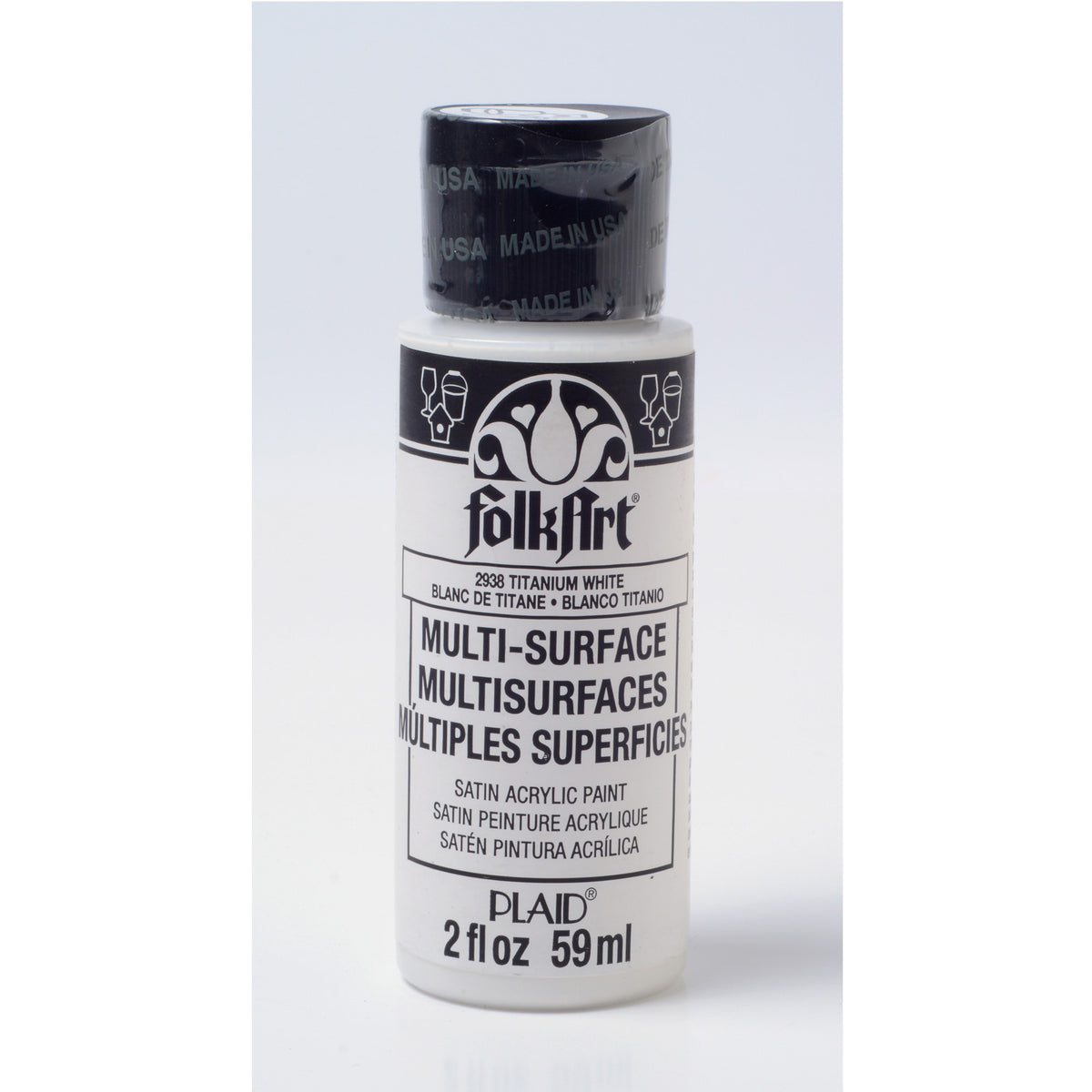 Folkart • bianco titanio multisuperficie 59ml