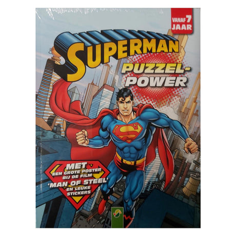 Mondikaarts Superman Power Letter Puzzle, libro di attività sui labirinti