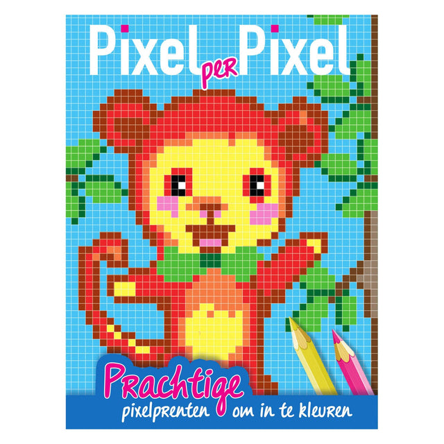 Carte orali Pixel Colorbook Monkey