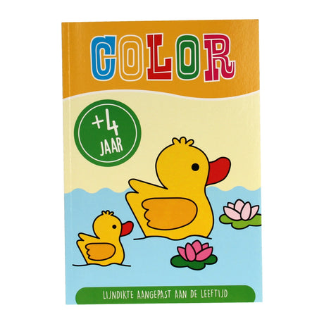 Libro da colorare a colori 4+ anni