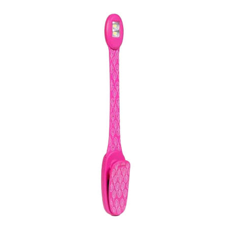 Lampada da lettura Mondikaart flexilight xtra foglia rosa