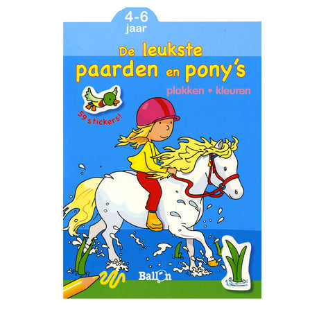 Pasta e colore standard dell'editore: i cavalli e i pony più belli, 4-6 anni