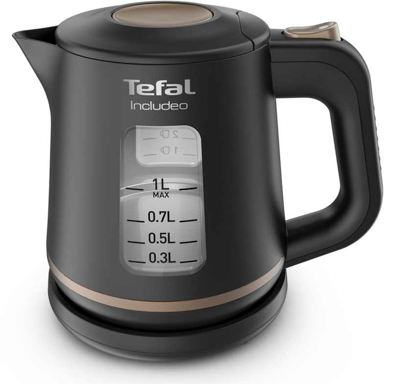 Tefal includeo bollitore 1 litro 2400w wireless nero