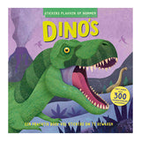Gli editori di lanterne attaccano adesivi sui numeri: dinosauri