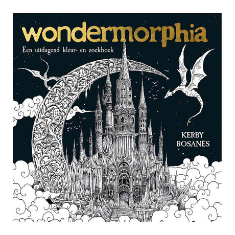 Libro da colorare e ricerca di Wondermorphia degli editori di Lantern