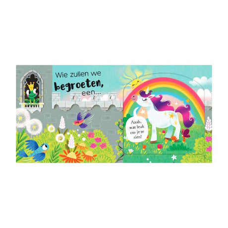 Gli editori di lanterne solleticano e solleticano un unicorno