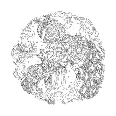 Foresta degli editori lanterna - mandala art