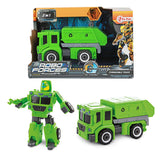 Toi-Toys Toi Toys Roboforces cambia il camion della spazzatura robot