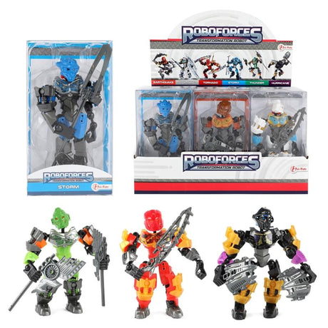 Toi-toys toi giocattoli roboforces robot da costruzione 'guerriero'