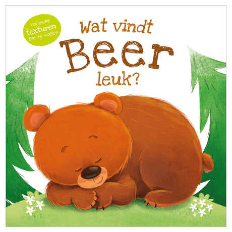 Libro tattile dell'editore Rebo: cosa assomiglia all'orso?