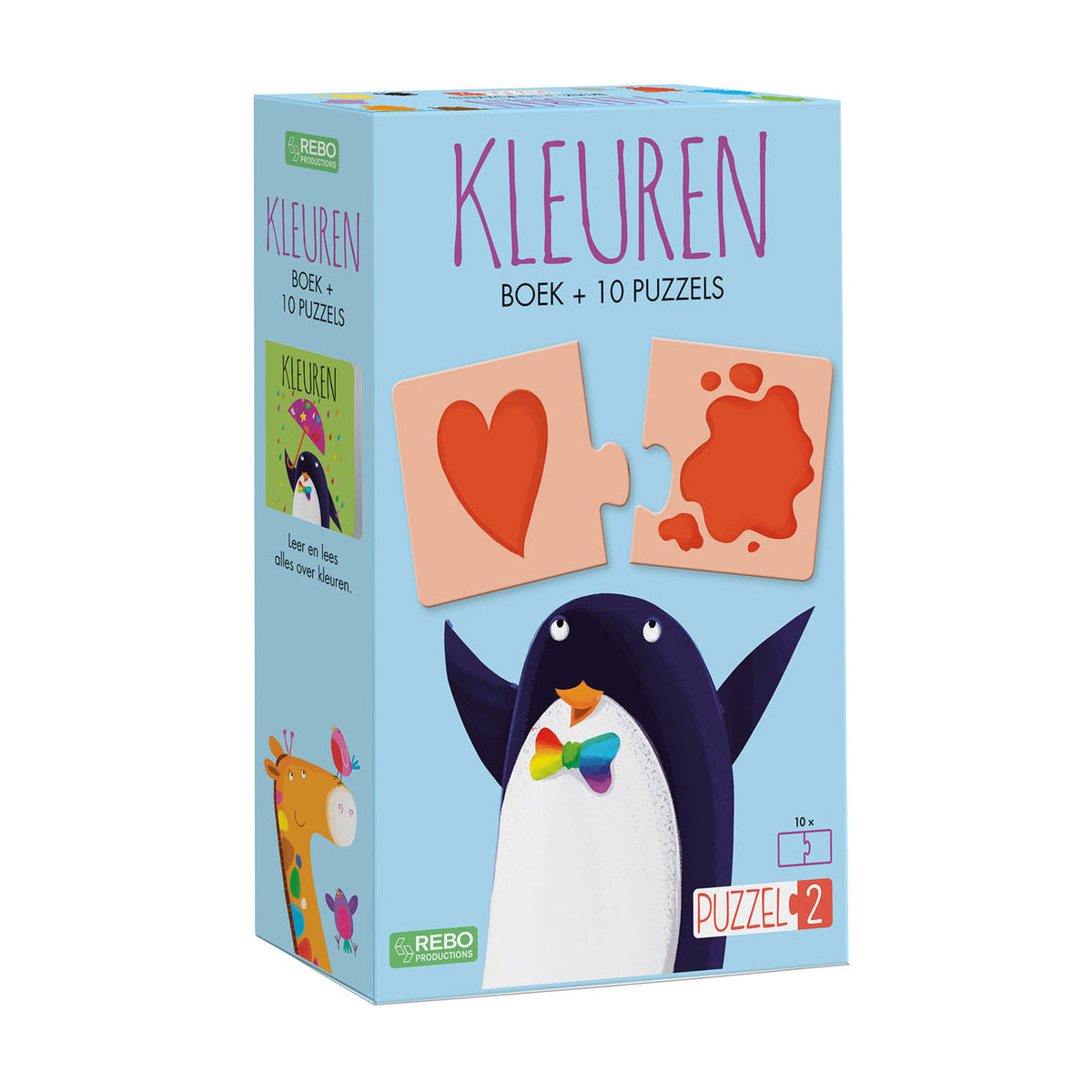 Rebo editori puzzle2 - libro con 10 puzzle