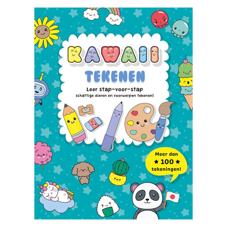 Disegno kawaii degli editori Rebo. 3+