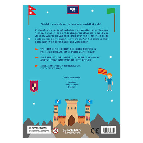 Bandiere degli editori Rebo: pazzi per il mondo 6+