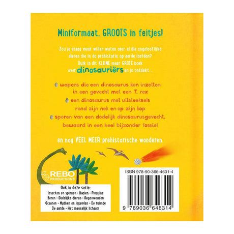 Gli editori Rebo parlano del piccolo ma grande libro? dinosauri