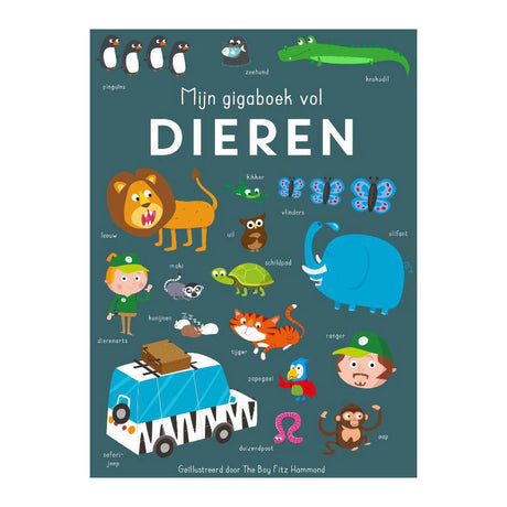 Editori Rebo il mio enorme libro pieno di animali 0+