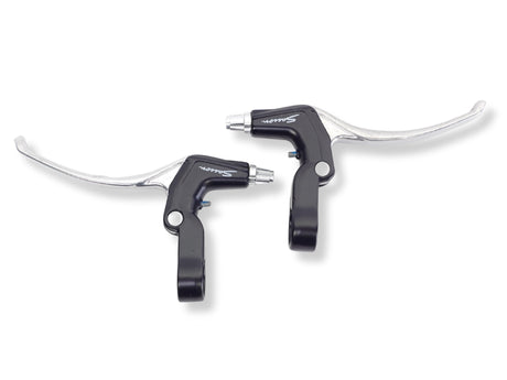 Impostato freno impostato a 4 dita a V-Brake Silver Black 2 pezzi
