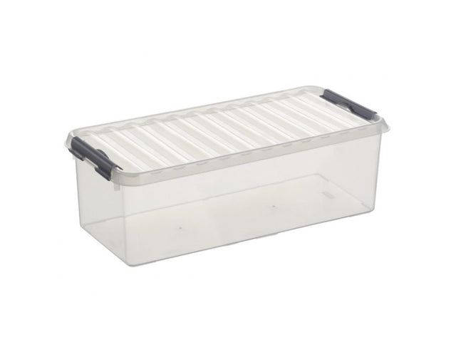 Sunware q-line multibox 6,5l + inserto con scomparti metallici trasparenti