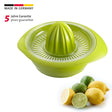 Spremiagrumi Westmark con serbatoio per il succo, diametro: 18,7 cm, capacità: 350 ml, plastica, limetta, verde mela, 3091227a