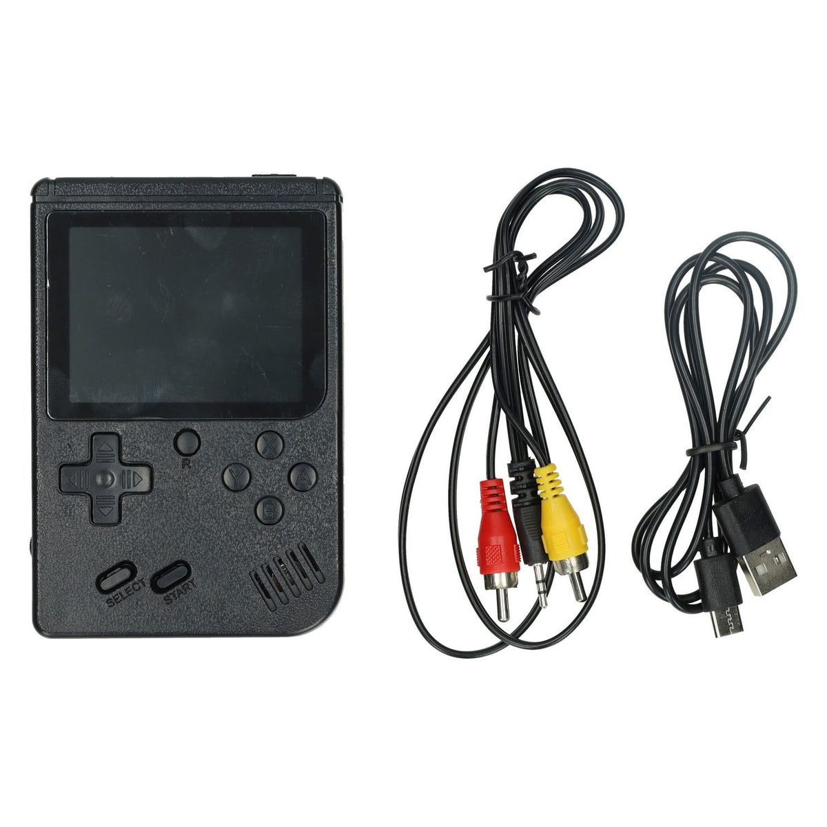 Gamebox - console di gioco portatile con 200 giochi - nera