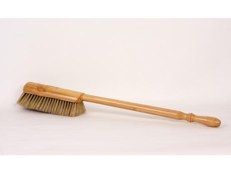 Luva paletta in legno a mano grigio bianco setole cinesi 45 cm