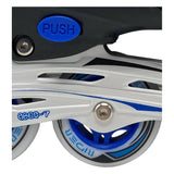 Pattini in linea Street Rider blu neri, taglia 37-40