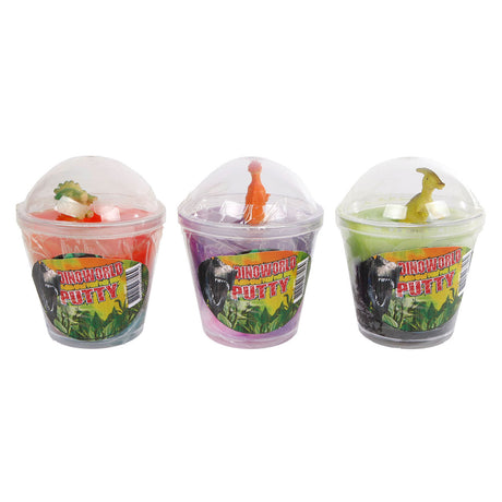 Dinoworld stucco multicolore con figura (1 pezzo) assortito