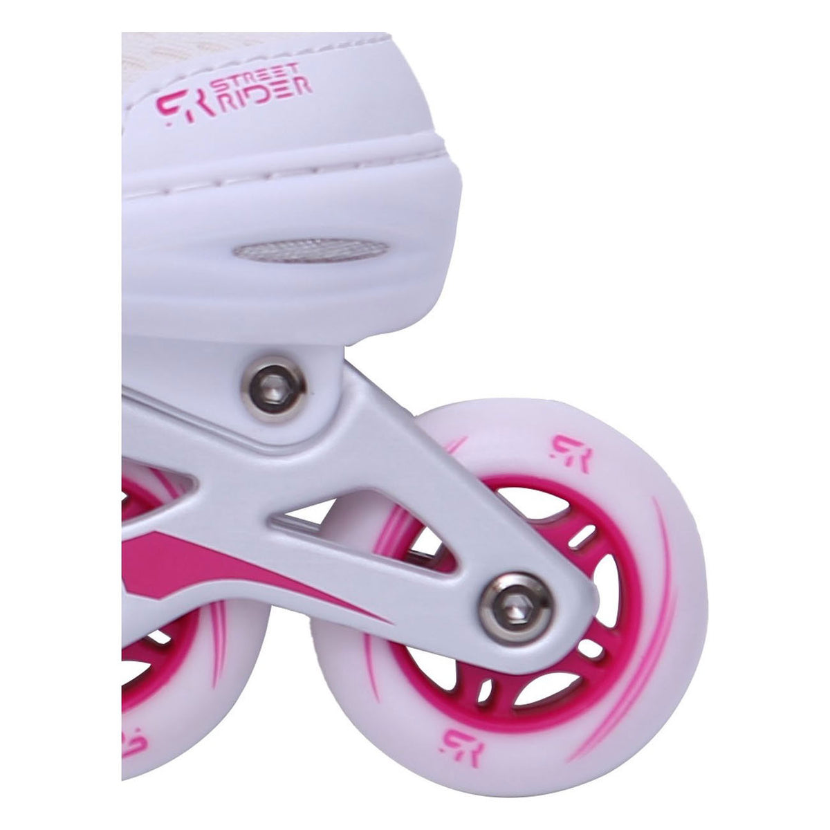 Street Rider in linea Skeelers White, taglia 38-42