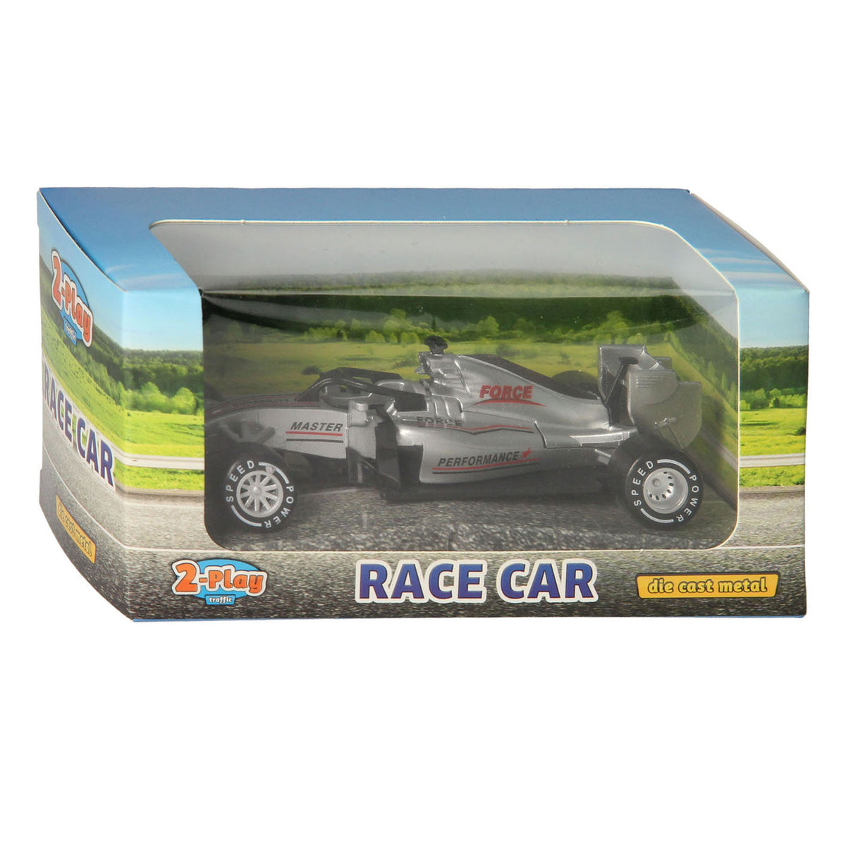 Auto da corsa formula giocattolo per 2 giochi - uni