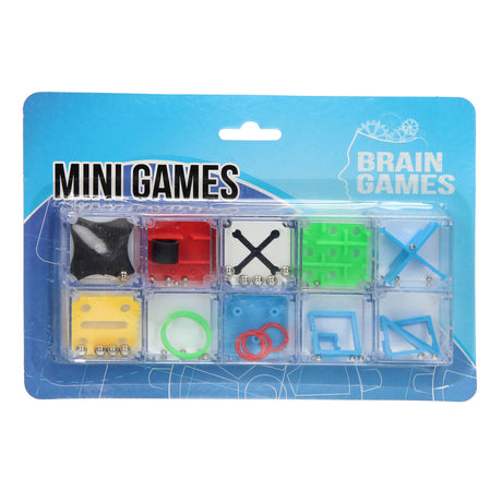 Mini puzzle per giochi cerebrali 10 pezzi