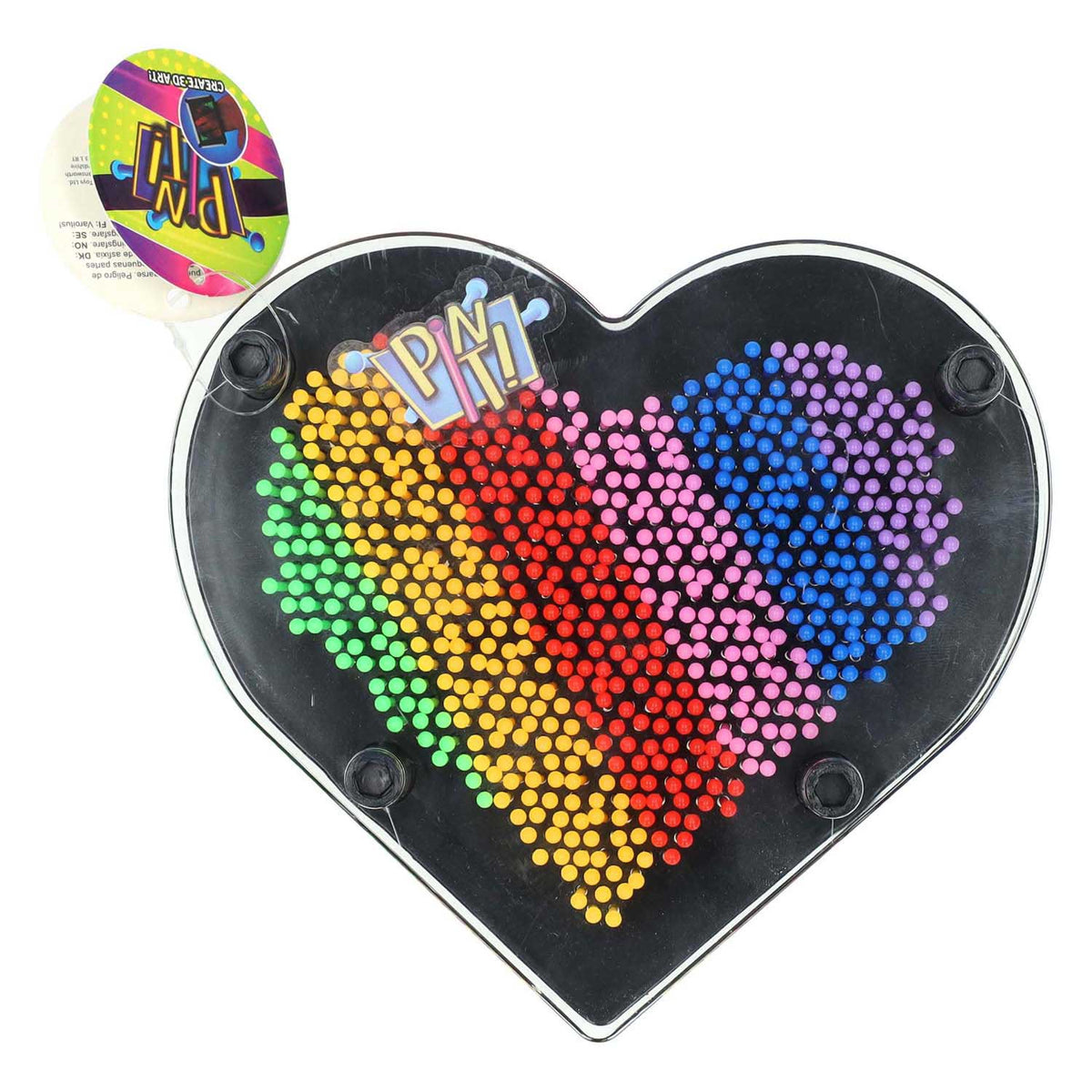 Pinlo! Figura del cuore stampata in 3D 14 cm