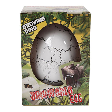Dinoworld crescita jumbo uovo di dinosauro 11 cm