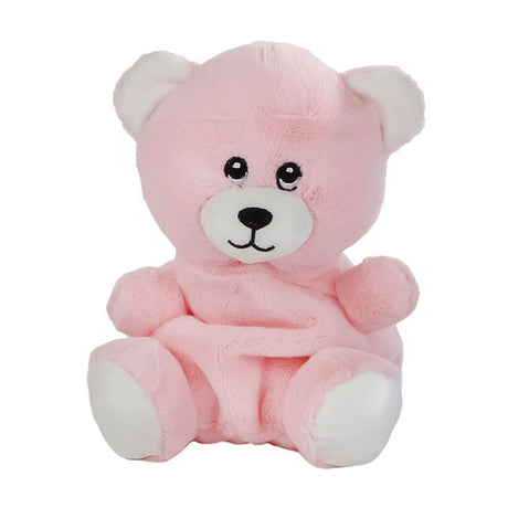 Orsetto di peluche mini club - rosa, 20 cm