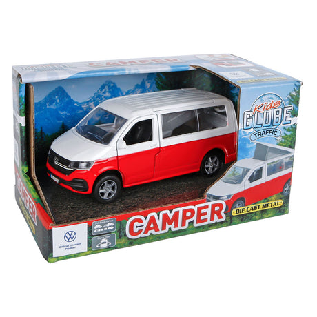 Mappamondo per bambini VW Transporter Camper arretrabile 13,5 cm
