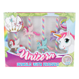 Set di matite unicorno sans marque senza marchio da 5 pezzi con temperamatite