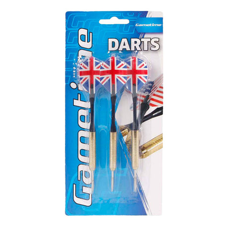 Gametime Freccette in metallo ottonato 18g, 3 pz.