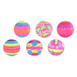 Pallina Gametime neon in rete, 10cm