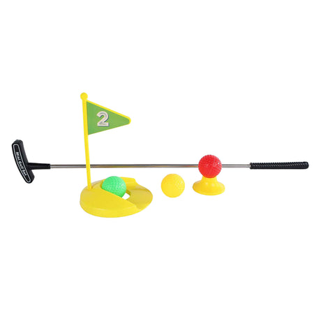 Set da golf Sun Fun con 3 palline e buca
