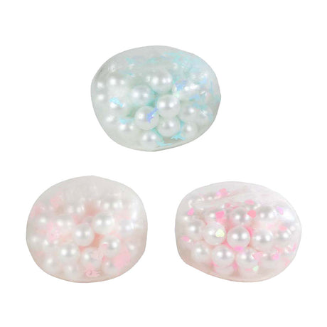 Sfera glamour antistress craquelé, 9,5 cm