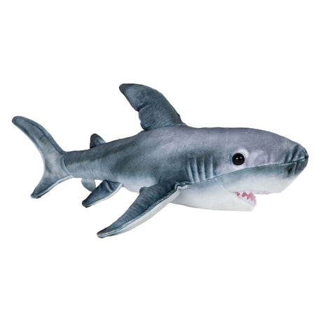 Destinazione peluche profondo e tenero: squalo, 45 cm